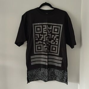 Contender black mesh t shirt streetwear